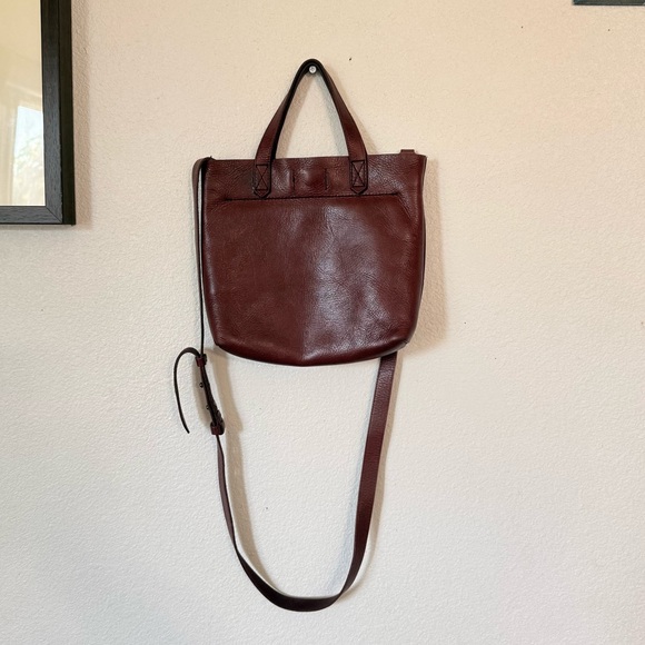 Madewell Small Transport Bag in Dark Cabernet - Picture 3 of 12